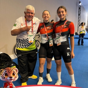 O elo entre gerações: Renato Buck perpetua o legado do ciclismo brasileiro nos Jogos da Juventude  2025